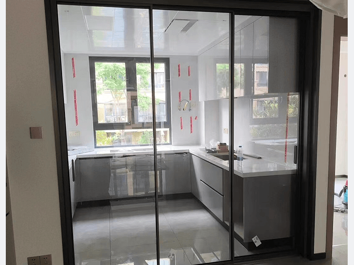 厨房铝合金玻璃推拉门样式有哪些？